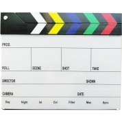 Cavision Next-gen Production Slate With Color Clapper Sticks