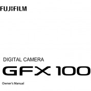 Fujifilm Gfx 100 Camera Owner's Manual