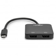 Usb-c To Dual Displayport Adapter | Rocstor