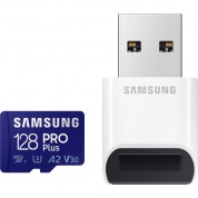 Samsung 128gb Pro Plus Uhs-i Microsdxc Card Reader