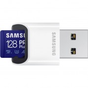 Samsung 128gb Pro Plus Uhs-i Microsdxc Card Reader