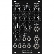 Erica Synths Black Output V2 Mixer Stereo Panner Eurorack