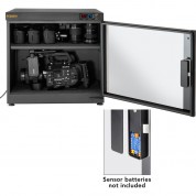 Ruggard Edc-fp80l Dry Cabinet With Fingerprint Lock, 80l, Black