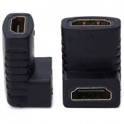 Right-angle Hdmi Female To Female Coupler - Digitalfoto Solution