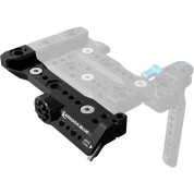 Kondor Blue Left Top Plate For Sony Fx6 Cage - Raven Black