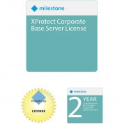 Xprotect Corporate Base Server License 2-year Care Plus