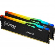 Kingston 32gb Fury Beast Rgb Ddr5 Ram 2x16gb