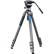 Leofoto Lvm-324c Carbon Fiber Tripod With Bv-15 Head