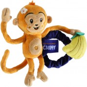 Vello Chippy Monkey Plushie Photo Toy