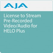 Stream Pre-recorded Video/audio With Aja License For Helo Plus