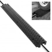 Pyle Pro Cable Protector Ramp Black 39.96x5.1x1.18