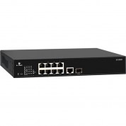 8 Poe+ 802.3at 2 Gigabit Ports Ethernet Switch