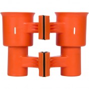 Robocup Dual Cup Holder Orange - Compact & Stylish Design