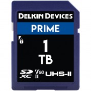 Delkin Devices 1tb Prime Uhs-ii Sdxc Card