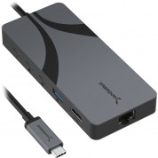 Sabrent 5-in-1 Usb4 Travel Hub Gray