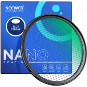 Neewer Blue Streak Effect Filter 58mm For Photography