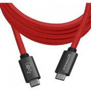 Kondor Blue Usb-c Cable 6ft Cardinal Red