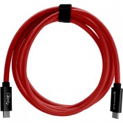 Kondor Blue Usb-c Cable 6ft Cardinal Red