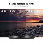 Neewer Hd Variable Nd Filter 46mm 3-7 Stop