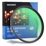 Neewer Black Diffusion Filter 37mm Grade 1/4 Cinematic