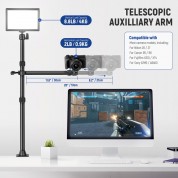 Neewer Tl253a Tabletop Stand Telescopic Arm