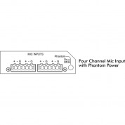 Ashly Ne4400msc Dsp With Mic Pre Inputs & Aes3 Outputs