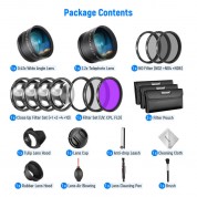 Neewer 52mm Lens And Filter Kit For Photography