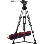 Acebil Cs-782g Tripod With Ch7 Head, Case & Spreader