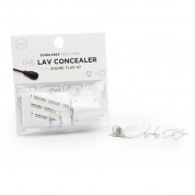 Bubblebee Lav Concealer For Shure Twinplex Tl45-tl47 Matte White