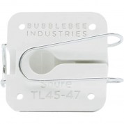 Bubblebee Lav Concealer For Shure Twinplex Tl45-tl47 Matte White