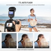 Neewer Z1-n Ttl Flash Speedlite With Magnetic Diffuser