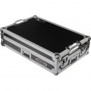 Ddj-flx10 Flight Case With Wheels Black Silver