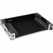 Ddj-flx10 Flight Case With Wheels Black Silver