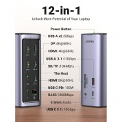 Ugreen 12-in-1 Fast Charge Docking Station