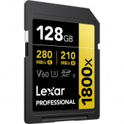 Lexar 128gb 1800x Uhs-ii Sdxc Memory Card 3-pack