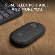 Logitech Pebble 2 M350s Wireless Mouse - Tonal Graphite