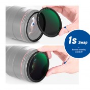 Neewer 5-in-1 Magnetic Lens Filter Kit 67mm