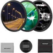 Neewer Star Filter Kit 67mm 3-piece For Photography