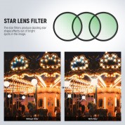 Neewer Star Filter Kit 67mm 3-piece For Photography