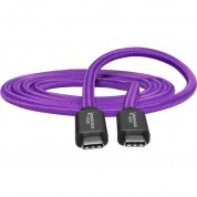 Kondor Blue Gerald Undone Usb-c 3.2 Cable 4' Purple