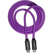 Kondor Blue Gerald Undone Usb-c 3.2 Cable 4' Purple