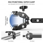 Neewer Super Clamp Magic Arm Compact Mounting