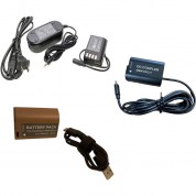 Bescor Dmw-blk22 Battery Usb-c Charging Panasonic Lumix Dc-s5 Kit