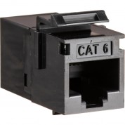 Platinum Tools Cat 6 Utp Keystone Coupler Black