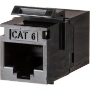 Platinum Tools Cat 6 Utp Keystone Coupler Black