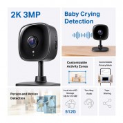 Tapo C111 3mp Indoor Wi-fi Security Camera Night Vision