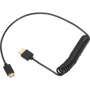 Camvate 4k Mini-hdmi To Hdmi Coiled Cable 1.6-4.6'