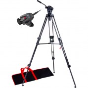 Acebil I-605dx Tripod With Rmc-3scp Lanc Zoom Controller Kit