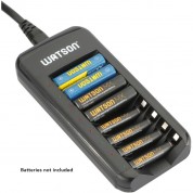 Watson 8-bay Charger For Aa Aaa Nimh Batteries