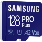 Samsung 128gb Pro Plus Microsdxc Card With Adapter (2-pack)